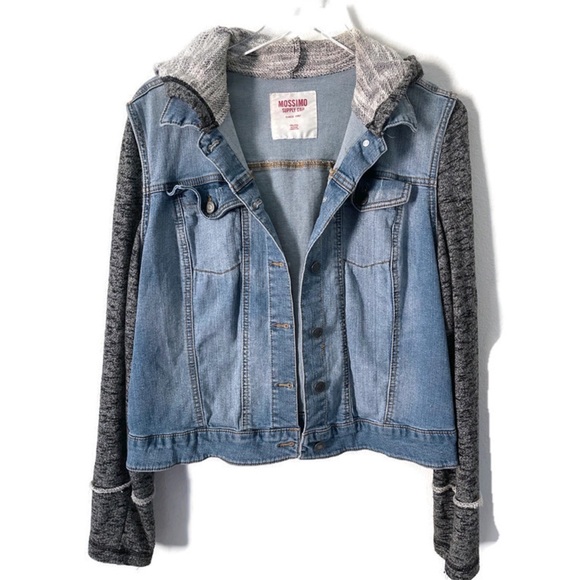 Mossimo Supply Co. Jackets & Blazers - Target Mossimo Jean Jacket with Hoodie
